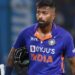 Hardik Pandya of India during the 1st T20I match between India and South Africa held at the Arun Jaitley Stadium, Delhi on the 9th June 2022

Photo by Deepak Malik/ Sportzpics for BCCI