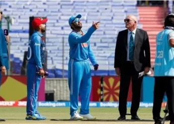 Cricket World Cup 2023 Afghanistan won the toss and opted to bat Shardul replaces Ashwin