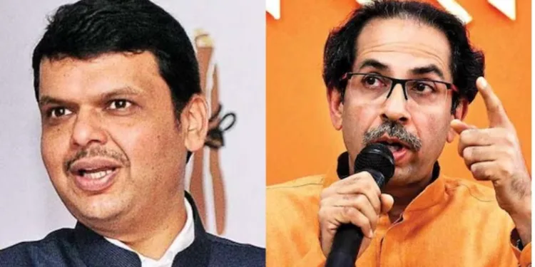Uddhav Thackeray criticized devendra fadnavis in mumbai