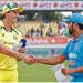 Australia won the toss and chose to bat first