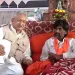 Maratha reservation shrimant shahu maharaj meets manoj jarange patil in jalna