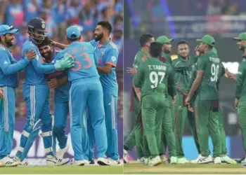 India vs Bangladesh World Cup 2023 BAN win toss and choose to bat no Shakib Al Hasan