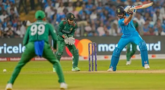 India vs Bangladesh World Cup 2023 Kohli completes 48th ton IND win by 7 wickets