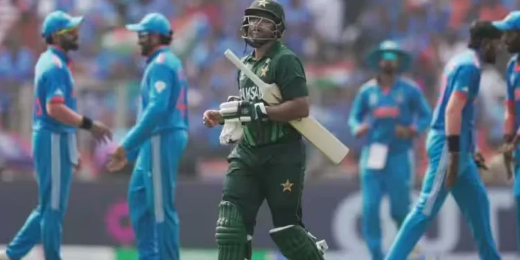 Pakistan batting collapses under Indias pressure all-out on 191 runs