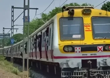 Man falls from local train in between diva and kopar station