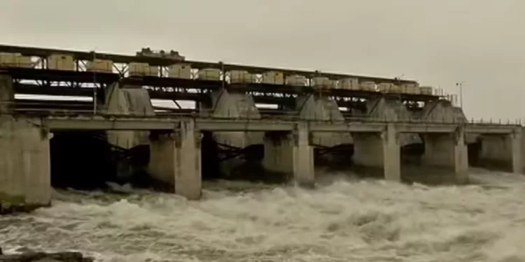 Nilwande dam water reached in jayakwadi dam back water