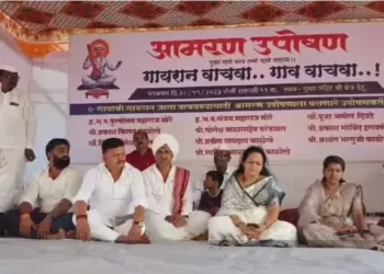 Dehu trustee agitation for gayran land pimpri chinchwad pune