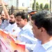 All Party MLA protest in front of mantralaya for maratha reservation