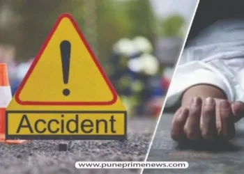 one died and three injured in baramati neera road pune