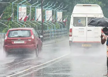 Light rain in nashik city and district