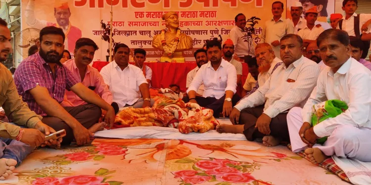 Maratha Reservation agitator suryakant kalbhors health deteriorated loni kalbhor pune