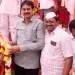 Harshavardhan Patil felicitated narsinhpur sarpanch archana sarvade