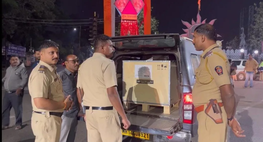 Police on alert mode in ahmednagar