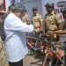 Chandrakant Patil takes review of Cycle Patrolling