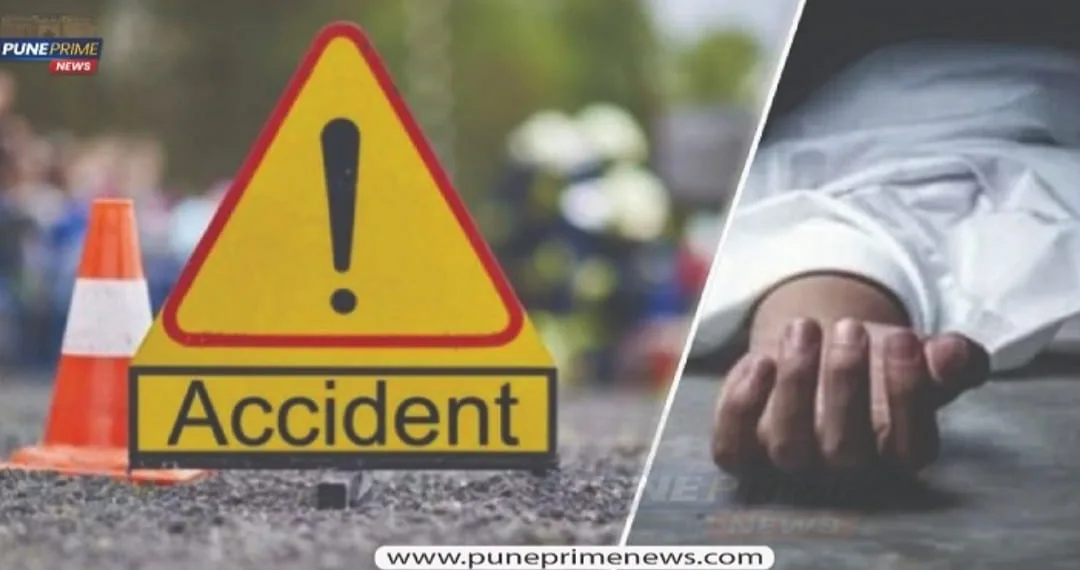 Youth died in road accident vadgaon pune