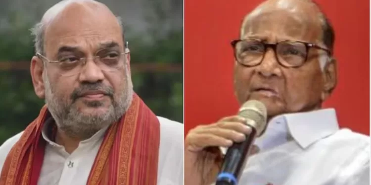 Sharad pawar to meet amit shah in new delhi today