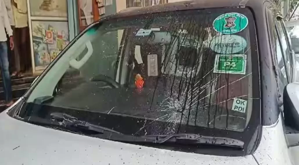 Attack on Rajesh topes vehicle in jalna