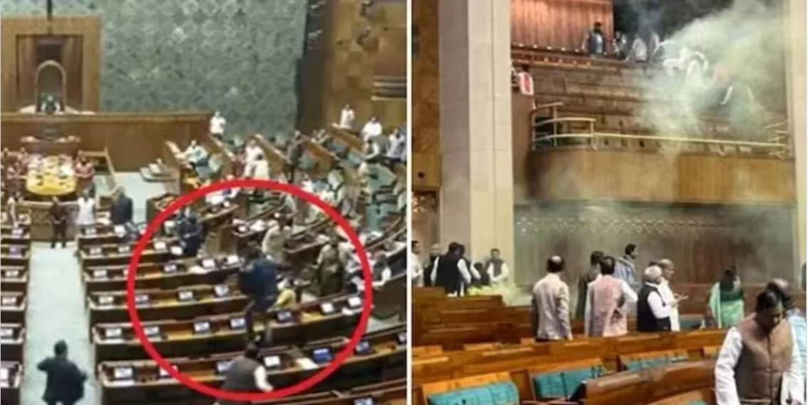 Manoranjan and Sagar were about to set themselves on fire in the Lok Sabha