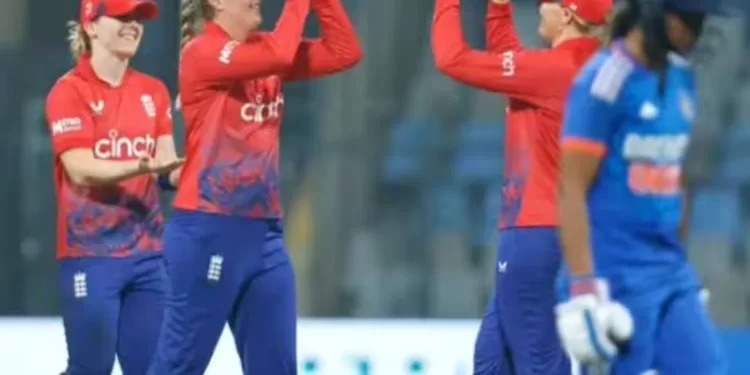 England beat India by four wickets in second women's T20