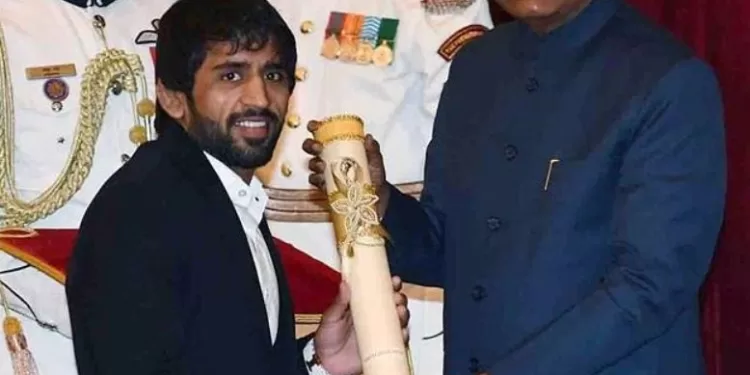 Bajrang Punia to return Padma Shri award in protest over WFI chief election