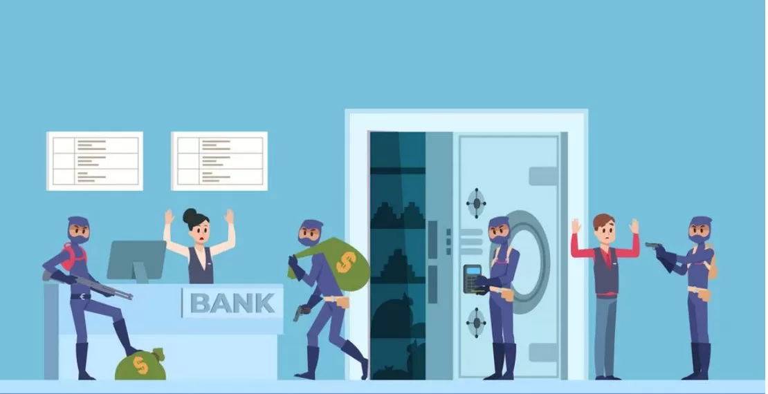 Robbery at Jyoti Kranti Multistate Bank in dharashiv