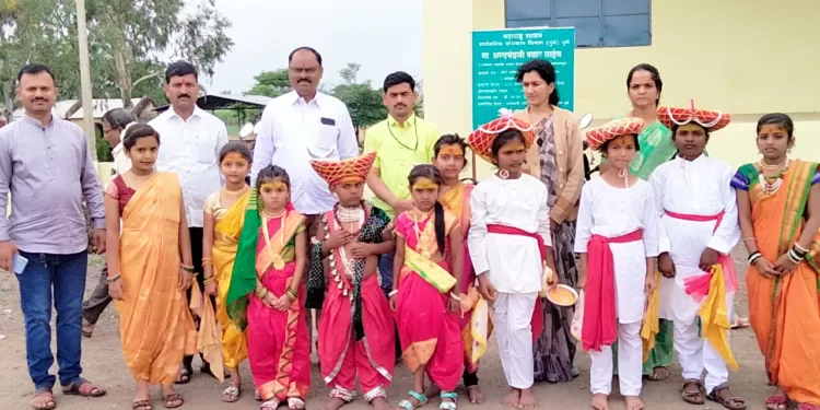 Rajegaon school success in yashwantrao chavan kala mahostav