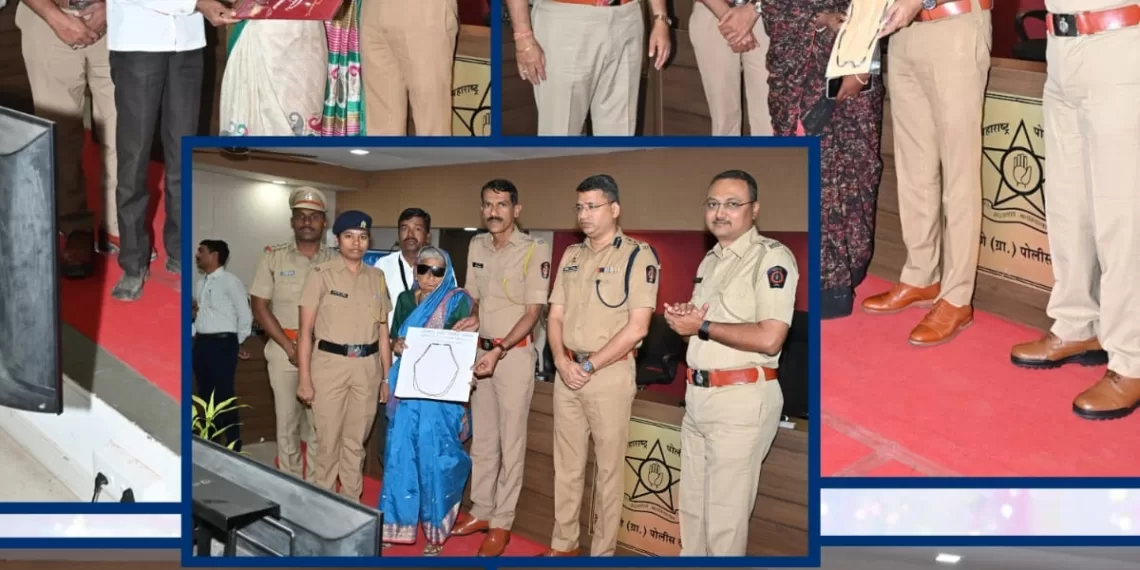 stolen things returns to owners by police