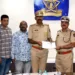 Nagar Kotwali police station police felicitated by DIG ahmednagar