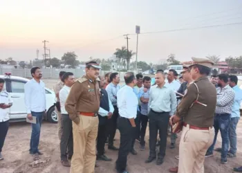 District collector takes review of vijaystambh abhivadan sohla pune