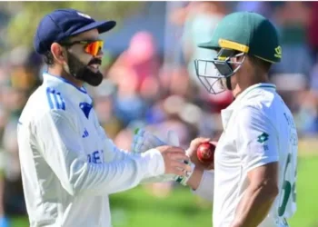 Virat Kohli spat at me Dean Elgar reveals he threatened to beat up Indian star with bat during Test match