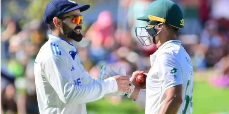 Virat Kohli spat at me Dean Elgar reveals he threatened to beat up Indian star with bat during Test match