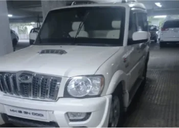 Vitthal shelar Bullet proof Scorpio seized by pune police in sharad mohol murder case