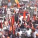 maratha-reservation-procession-late-by-nine-hours-in-pune