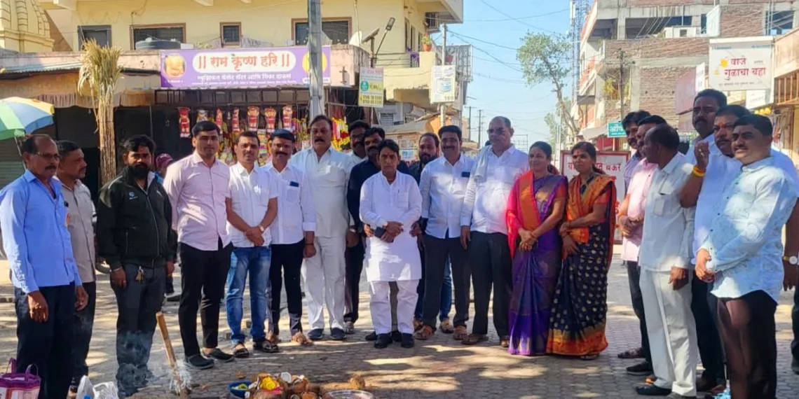 cement concrete roads shri kshetra theur ganesh temple pune