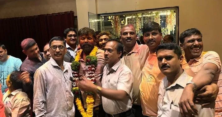 Sachin landge wins election of tata motors employee pimpri chinchwad pune