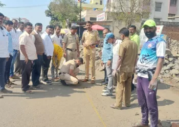 encroachment removed in Sinnar nashik under guidance of PI chandrashekhar Yadav