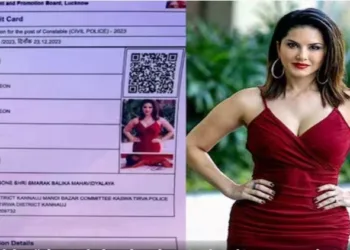 Sunny Leone's photo appears on UP Police recruitment exam admit card