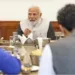 PM Modi In Parliament Canteen Lunch With Eight MP BJP