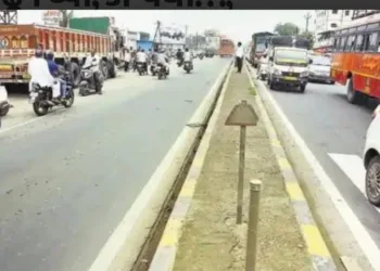 No action against encroachment on pune solapur highway by NHA