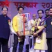 Singer Shaan felicitated with Asha Bhosale Award pimpri chinchwad pune