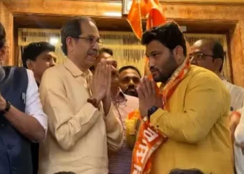 Chandrahar Patil joins shivsena uddhav balasaheb Thackeray ahead of loksabha election