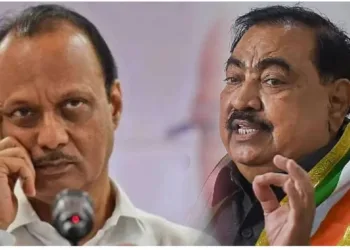 Eknath Khadse criticized Ajit Pawar over seat sharing in mahayuti