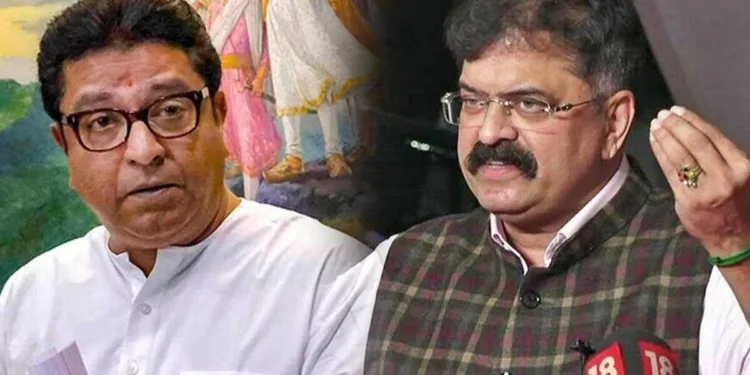 MLA jitendra ahwad criticized Raj Thackeray