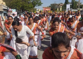 nandi sthapana and kalashrohan programme celebrated on mahashivratri