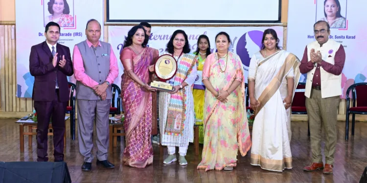 women should praise every woman says deputy speaker nilam gorhe in MIT ADT university