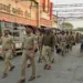 Yavat police march in important villages ahead of loksabha election