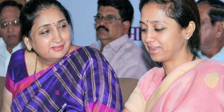 MP Supriya Sule and Sunetra Pawar expenses for loksabha campaigning