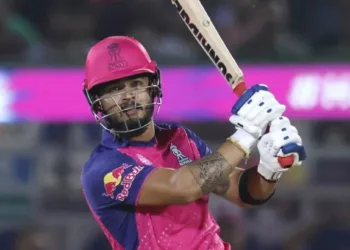 IPL 2024 Riyan Parag's unbeaten 84 powers Rajasthan Royals to 185/5