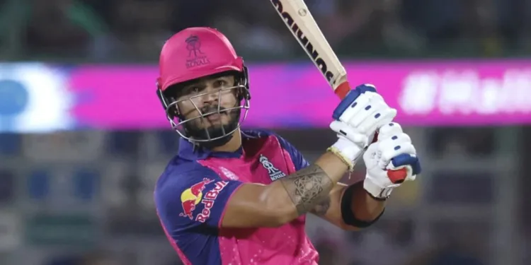 IPL 2024 Riyan Parag's unbeaten 84 powers Rajasthan Royals to 185/5