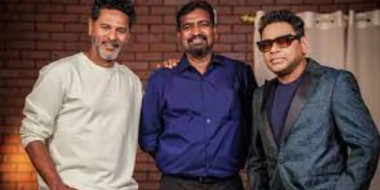 A R Rahman and Prabhu Deva reunite for a film after 25 years